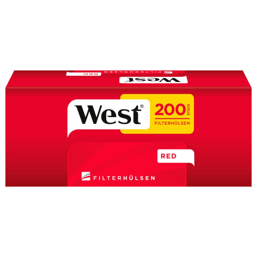 West Red Filterhülsen 200 Stück